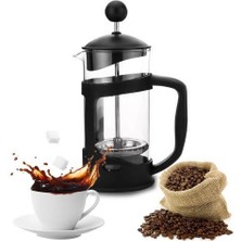 Three Beans Yeni Fransız Basın 400 Ml Isıya Dayanıklı Cam Kahve Basın Çay Filtresi Piston Kahve Makinesi Pot Ev Kahve Aksesuarları | Ceza Salonları (Yurt Dışından)