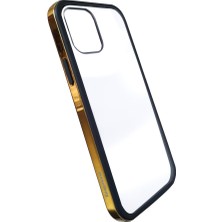 Keephone Apple iPhone 12 Silikon Kılıf (6.1") - Gold