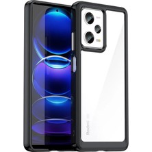 Microcase Xiaomi Redmi Note 12 Pro 5g Shield Serisi Darbeye Dayanıklı Köşe Korumalı Yarı Esnek Plastik Tpu Kılıf - AL8100