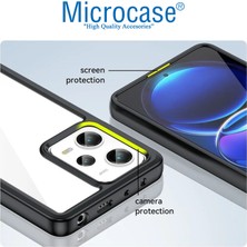 Microcase Xiaomi Redmi Note 12 Pro 5g Shield Serisi Darbeye Dayanıklı Köşe Korumalı Yarı Esnek Plastik Tpu Kılıf - AL8100