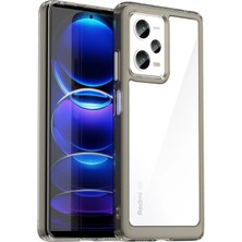 Microcase Xiaomi Redmi Note 12 Pro 5g Shield Serisi Darbeye Dayanıklı Köşe Korumalı Yarı Esnek Plastik Tpu Kılıf - AL8100