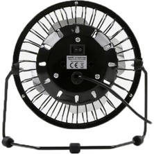 Asonic AS-F20 Masaüstü Metal Siyah USB Fan