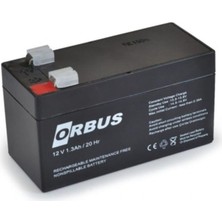 Orbus 12V 1.3AH Alarm Aküsü