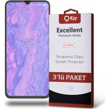 Kzy Reeder S19 Max Temperli Ekran Koruyucu Kırılmaz Cam Ekonomik 3'lü Paket