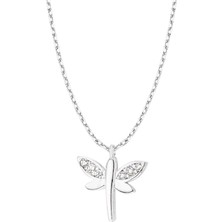 Altın Sepeti Gümüş Mini Yusufçuk Kolye