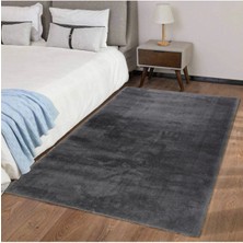 Sarar Antrasit Kaymaz Taban Halı Yolluk Klasik Tema Dayanıklı 120 x 220 cm Ebatlarında