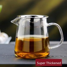 Three Beans 400 Ml Isıya Dayanıklı Yüksek Borosilikat Cam Çay Sürahisi Temizle Cam Chahai Çin Çay Bölücü Kahve Kavanoz Süt Frothing Sürahi | Sürahi (Yurt Dışından)