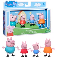 Peppa Pig Ve Ailesi 4'lü Figür Seti F2171