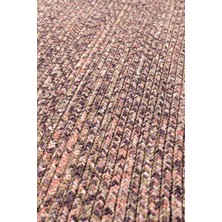 Cesta El Yapımı Örgü Mor Runner 37x136 4022