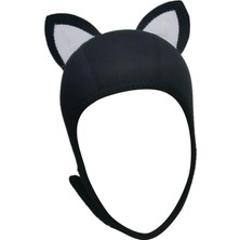 Perfk Kedi Kulakları Wetsuit Hood Cap Kadınlar Için Hava Havalandırma Havalandırıcı Beyaz Kulak L ile Aksesuarlar (Yurt Dışından)