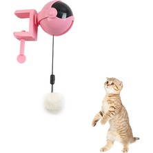Three Beans Elektrikli Kedi Oyuncak Interaktif Oyuncak Kedi Kedi Için Oyun Yo Yo Kaldırma Topu Elektrikli Oyuncak Pet Geri Çekilebilir Halat Zeka Oyuncak | Kedi Oyuncakları (Pembe) (Yurt Dışından)