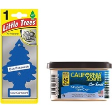 Car Freshener California Scents ve Little Trees Yeni Araba Koku  Seti