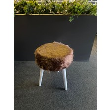 Empa Peluş Puf Kahverengi
