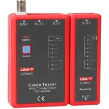 Unit UT-681C Network Data Kablosu Test Cihazı | RJ45 Test Cihazı