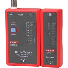 Unit UT-681C Network Data Kablosu Test Cihazı | RJ45 Test Cihazı