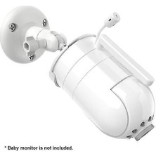 Three Beans Ayarlanabilir Bebek Monitörü Duvara Dağı Bebek Kamera Montaj Braketi Tutucu Mükemmel Açı Ve  Bebek Dxr-8 Ve Amp İle Uyumlu Kurulumu Kolaydır;En Evrensel Monitörler Kamera (Yurt Dışından)