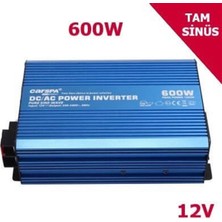 Carspa 12 V - 600 W Tamsinüs İnverter ( 220 V Çevirici )