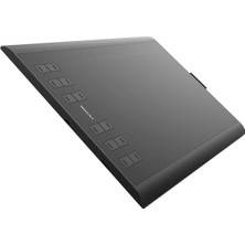 Huion INSPIROYH1060P 8192 Kademe Basınç Hassasiyetli, 5080LPI Çözünürlük, 12 Adet Kısayol Tuşu, Pilsiz Kalemli, Android Uyumlu Grafik Tablet (HUH1060P)