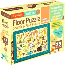 Doerkids Hayvanlar Ingilizce Alfabe Ara Bu Yeter Puzzle 35 Parça