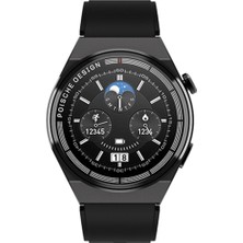 Winex 2024 Watch GT3 Max Android İos HarmonyOs Uyumlu Akıllı Saat Siyah