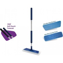 Silva Adanzeye Mikrofiber Mop Ikili Set (Kuru - Duvar)