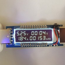 Eser Keweisi USB Voltmetre Ampermetre USB Şarj Kapasitesi Test Cihazı