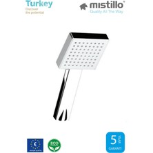 Mistillo Kare El Duş Başlığı ME016