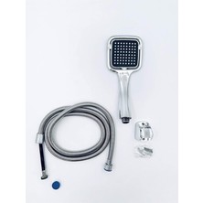 Crassula Duş Seti,duş Başlığı Seti,duş Başlığı Tutucu,duş Başlığı Hortumu,mafsallı Duş Başlığı (Kare)