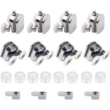 Pera Duş 1.kalite Duşakabin Metal Teker Seti Kırılmama Garantili Alt -Üst 8 Ad.