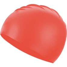 Toyra Silikon Yüzme Kapakları Banyo Kapakları Yüzme Kapakları Unisex Eğitim Gençlik Kırmızı (Yurt Dışından)