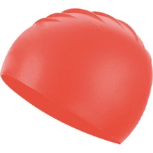 Toyra Silikon Yüzme Kapakları Banyo Kapakları Yüzme Kapakları Unisex Eğitim Gençlik Kırmızı (Yurt Dışından)