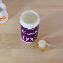 Voonka Multi Collagen Powder Vitamin C Içeren Takviye Edici Gıda  (900GR= 1,5 Ay (45GÜN)3 Aylık)