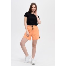 Defy's Kadın Şort Oranj - L