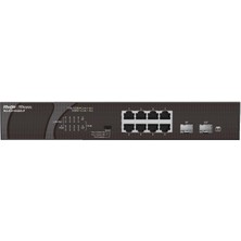 Ruijie Reyee RG-ES110GDS-P 8 PORT(120W) 2 Sfp Gigabit Yönetilemez Poe Switch