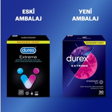 Durex Extreme 30'li Geciktiricili ve Tırtıklı Prezervatif+Durex Intense Devil Ring Titreşimli Halka