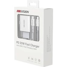 Hikvision FC20 Type-C KABLO+20W Adaptör Hızlı Şarj Cihazı