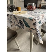 Limay Yaprak Desenli Masa Örtüsü - Kaymaz - 1. Sınıf Pvc