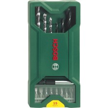 Bosch 15 Parça Vidalama Matkap Ucu Seti
