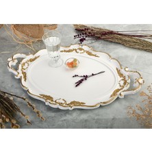 Zucci Hürrem Lüx Beyaz Tepsi