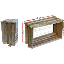 Kef 10'lu Telli Arı Çıtası Arıcılık Malzemesi Yüksek Kaliteli Bal Arısı Telli Kovan Çerçeveleri