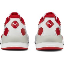 Puma Erkek Puma White-Gray Violet-Rosso Corsa Puma Ferrari X-Ray Speed Beyaz Erkek Günlük Spor Ayakkabı