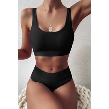 Angelsin Yüksek Bel Şık Bikini Altı