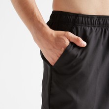Decathlon Domyos Erkek Siyah Spor Şortu 100 - Fitness Kardiyo