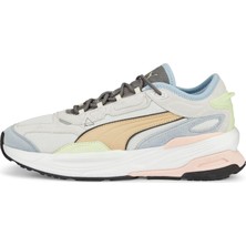 Puma Kadın Nimbus Cloud-Puma White-Varsity Green Puma Extent Nitro Pastel- Beyaz Kadın/günlük Spor Ayakkabı