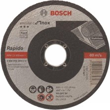 Bosch Standart Inox Kesici Taşlama Disk 115X1X22,23MM 10 Adet