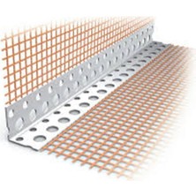 Marka Pvc Fileli Köşe Profili Çıtası- Fileli Köşebent (25 Adet)