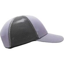 Shelter Darbe Emici Baret Şapka Top Kep Fileli Gri Spor Model Şapka Baret