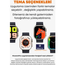 Zhltech Watch 8 T800 Ultra Bluetooth'lu Arama Özellikli Akıllı Saat Tüm Telefonlarla Uyumlu Türkçe Menü