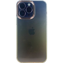 Nettech Apple iPhone 14 Pro Max Uyumlu Nettech Sert Gökkuşağı Seri Arka Koruma Kılıf