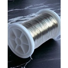 0.30 mm Gümüş Renkli Filografi,bijuteri ve Teli